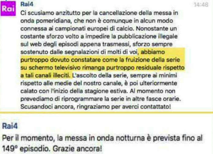 Nota Rai 4 su Fairy Tail notturno Nota Rai 4 su Fairy Tail